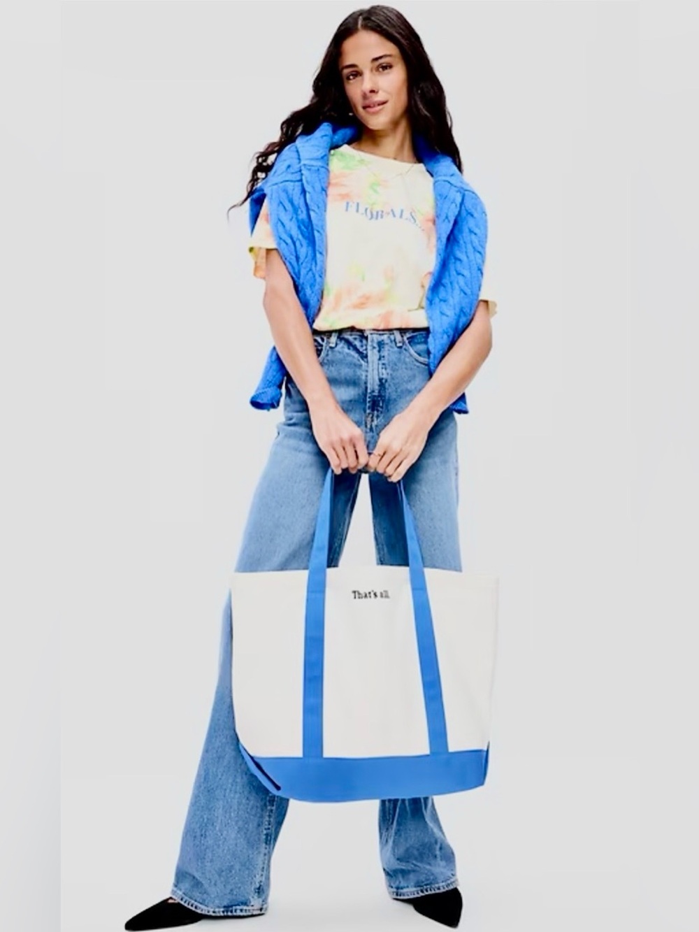 The Devil Wears Prada 2 Tote w/ Cerulean Blue Straps - Rare Piece!